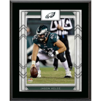Jason Kelce Eagles Sublimated Player Plaque at PristineAuction.com