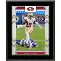 Deebo Samuel 49ers Sublimated Player Plaque at PristineAuction.com