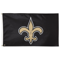 Rashid Shaheed Signed Saints 3x5 Flag (Beckett) at PristineAuction.com