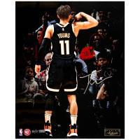 Trae Young Signed Hawks LE 16x20 Photo (Panini) at PristineAuction.com