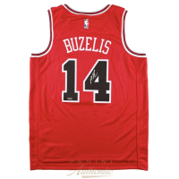 Matas Buzelis Signed Bulls Nike Authentic Jersey (Panini) at PristineAuction.com