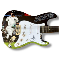 Aaron Judge Signed Yankees Custom Stratocaster Guitar (Beckett) at PristineAuction.com