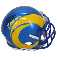 Kyren Williams Signed Rams Speed Mini Helmet (Beckett) at PristineAuction.com