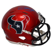 Dalton Schultz Signed Texans Alternate Speed Mini Helmet (Beckett) at PristineAuction.com