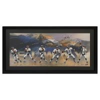 John Elway Signed Broncos LE "Art of the Pass" Custom Framed Photo (UDA) at PristineAuction.com