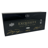 Michael Jordan & LeBron James Signed LE 2007-08 NBA Exquisite Collection Box (UDA) at PristineAuction.com