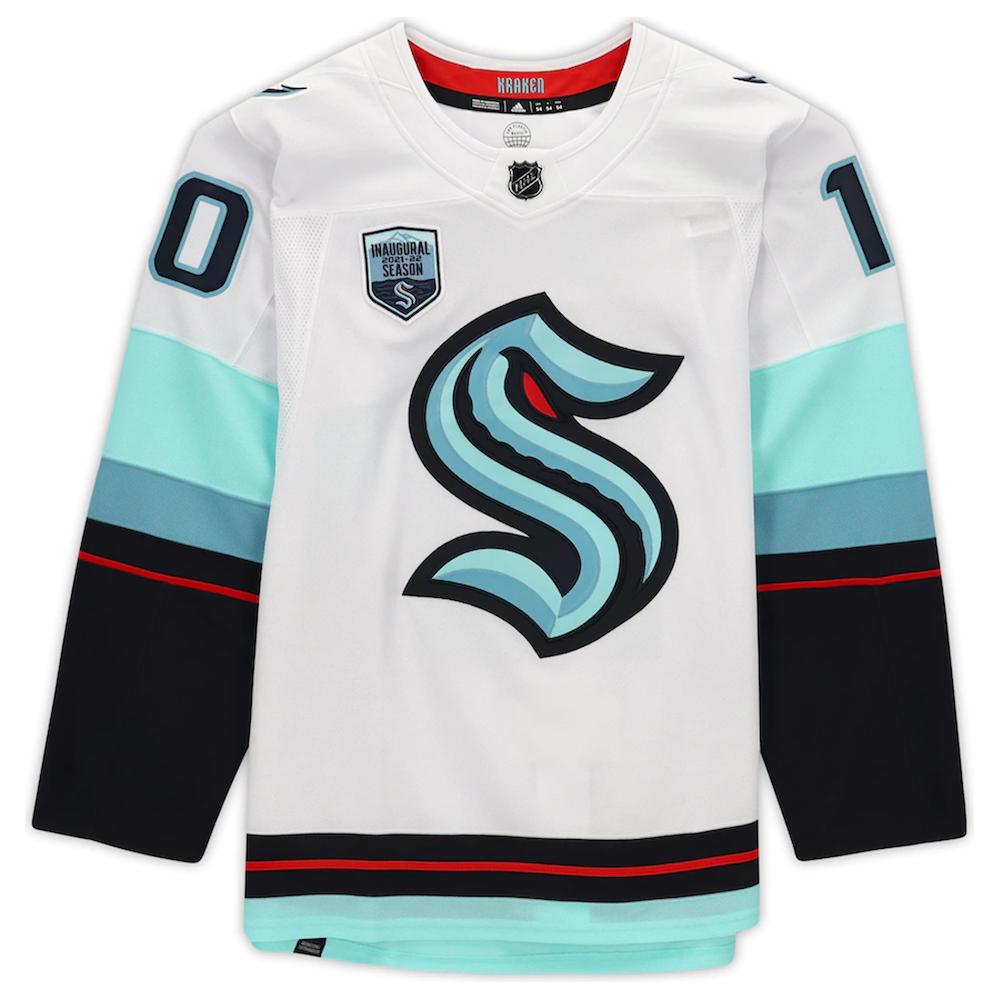 Matt Beniers Signed Kraken Fanatics Jersey (Fanatics) at PristineAuction.com Matt Beniers Signed Kraken Fanatics Jersey (Fanatics) at PristineAuction.com