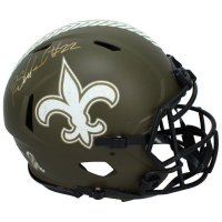 Rashid Shaheed Signed Saints Full-Size Authentic On-Field Salute To Service Alternate Speed Helmet (Beckett) at PristineAuction.com