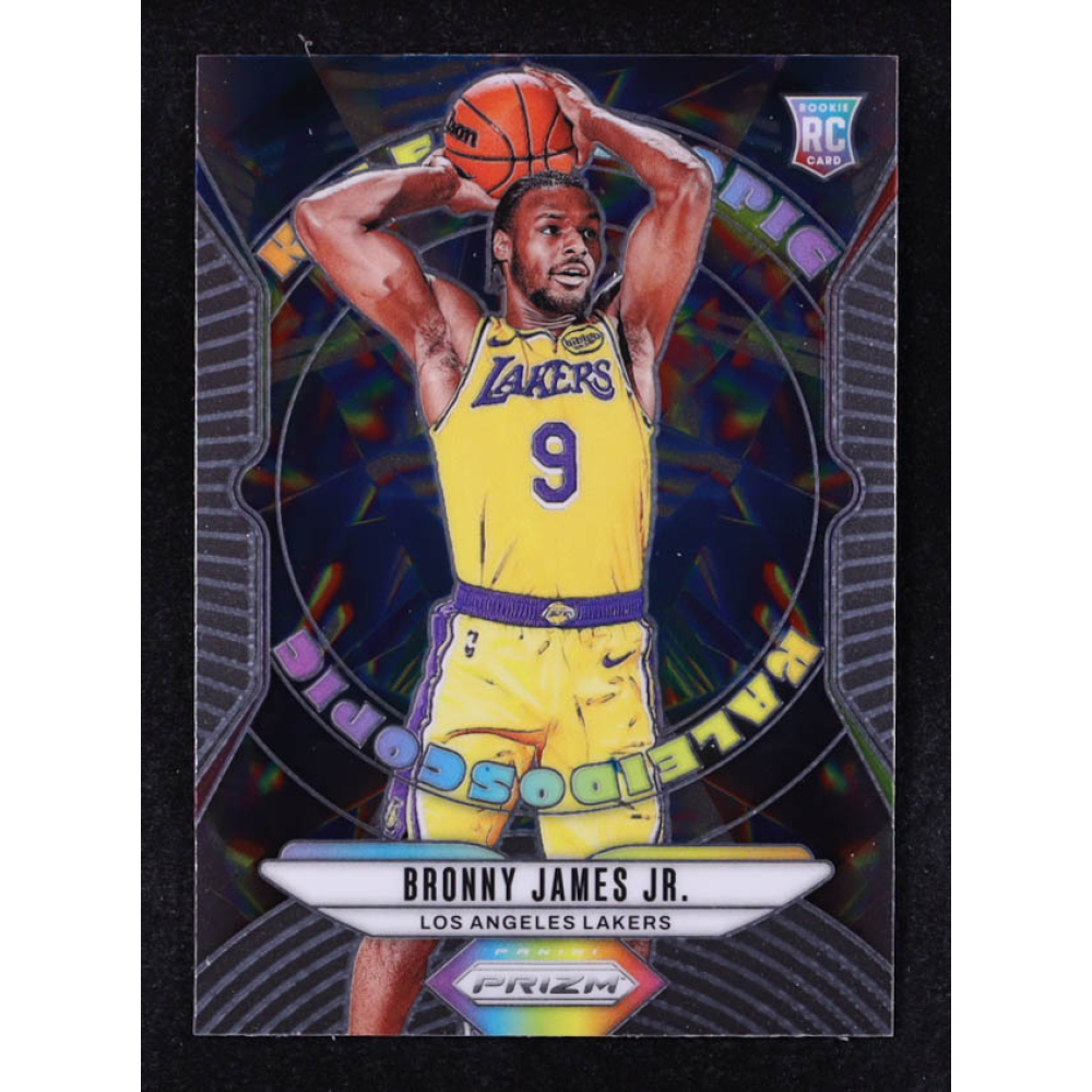 Bronny James Jr. 2024-25 Panini Prizm Kaleidoscopic #17 RC at PristineAuction.com