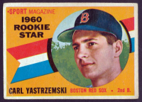 Carl Yastrzemski 1960 Topps #148 RS RC at PristineAuction.com