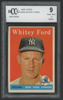 Whitey Ford 1958 Topps #320 (BCCG 9) at PristineAuction.com