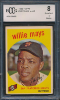 Willie Mays 1959 Topps #50 (BCCG 8) at PristineAuction.com