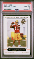 Aaron Rodgers 2005 Topps #431 RC (PSA 10) at PristineAuction.com