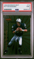 Peyton Manning 1998 Bowman's Best #112 (PSA 9) at PristineAuction.com