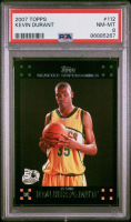 Kevin Durant 2007-08 Topps #112 RC (PSA 8) at PristineAuction.com