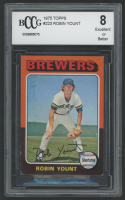 Robin Yount 1975 Topps Mini #223 RC (BCCG 8) at PristineAuction.com