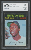 Hank Aaron 1971 Topps #400 (BCCG 8) at PristineAuction.com