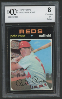 Pete Rose 1971 Topps #100 (BCCG 8) at PristineAuction.com