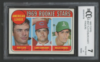 Bob Floyd / Larry Burchart / Rollie Fingers 1969 Topps #597 Rookie Stars RC (BCCG 7) at PristineAuction.com