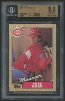 Pete Rose 1987 Topps #393 (BGS 9.5) at PristineAuction.com