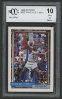 Shaquille O'Neal 1992-93 Topps #362 (BCCG 10) at PristineAuction.com