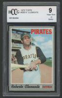 Roberto Clemente 1970 Topps #350 (BCGG 9) at PristineAuction.com