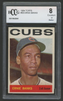 Ernie Banks 1964 Topps #55 (BCCG 8) at PristineAuction.com