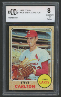 Steve Carlton 1968 Topps #408 (BCCG 8) at PristineAuction.com