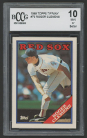 Roger Clemens 1988 Topps Tiffany #70 (BCCG 10) at PristineAuction.com