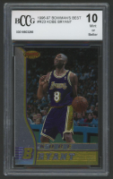 Kobe Bryant 1996-97 Bowman's Best #R23 (BCCG 10) at PristineAuction.com