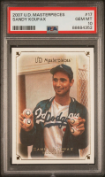Sandy Koufax 2007 Upper Deck Masterpieces #17 (PSA 10) at PristineAuction.com
