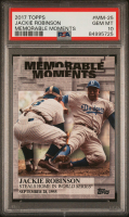 Jackie Robinson 2017 Topps Memorable Moments #MM-25 (PSA 10) at PristineAuction.com
