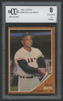 Willie Mays 1962 Topps #300 (BCCG 8) at PristineAuction.com
