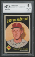 Sparky Anderson 1959 Topps #338 RC (BCCG 9) at PristineAuction.com