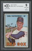 Carl Yastrzemski 1967 Topps #355 (BCCG 9) at PristineAuction.com