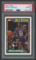 Magic Johnson 1992-93 Topps #126 AS (PSA 10) at PristineAuction.com