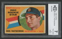 Carl Yastrzemski 1960 Topps #148 RC (BCCG 7) at PristineAuction.com
