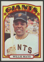 Willie Mays 1972 Topps #49 at PristineAuction.com