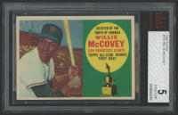 Willie McCovey 1960 Topps #316 ASR RC (BVG 5) at PristineAuction.com