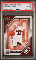Stephen Curry 2009 Upper Deck Draft Edition #34 RC (PSA 10) at PristineAuction.com