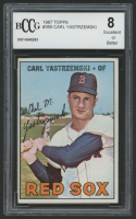Carl Yastrzemski 1967 Topps #355 (BCCG 8) at PristineAuction.com