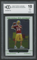 Aaron Rodgers 2005 Topps Chrome #190 RC (BCCG 10) at PristineAuction.com