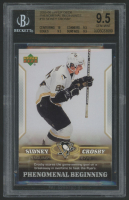 Sidney Crosby 2005-06 Upper Deck Phenomenal Beginnings #10 RC (BGS 9.5) at PristineAuction.com