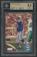 Peyton Manning 1998 Stadium Club #195 RC (BGS 9.5) at PristineAuction.com