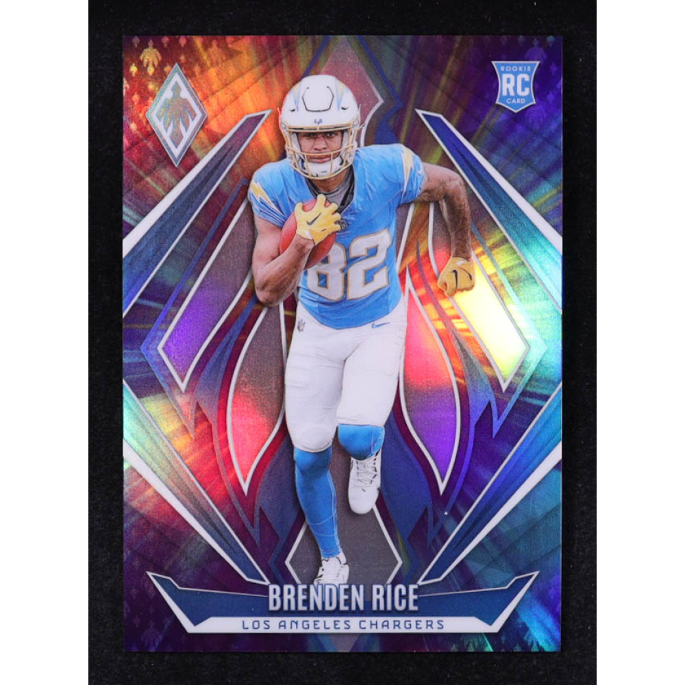 Brenden Rice 2024 Panini Phoenix ColorBurst #163 #03/10 RC at PristineAuction.com