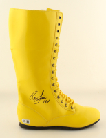 Ric Flair Signed Wrestling Boot Inscribed "16x" (Beckett) at PristineAuction.com