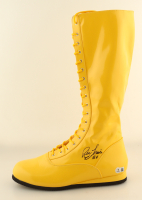 Ric Flair Signed Wrestling Boot Inscribed "16x" (Beckett) at PristineAuction.com