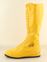 Ric Flair Signed Wrestling Boot Inscribed "16x" (Beckett) at PristineAuction.com