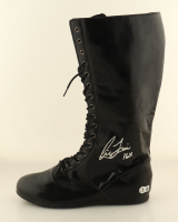 Ric Flair Signed Wrestling Boot Inscribed "16x" (Beckett) at PristineAuction.com