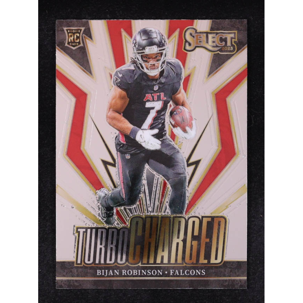 Bijan Robinson 2023 Select Turbocharged #6 RC at PristineAuction.com